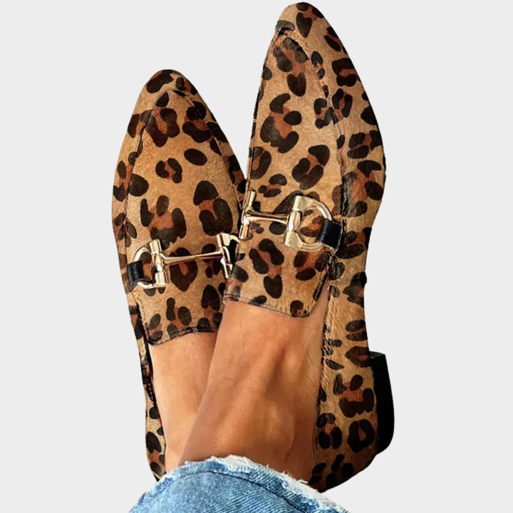 Gia | Mocassini eleganti leopardati