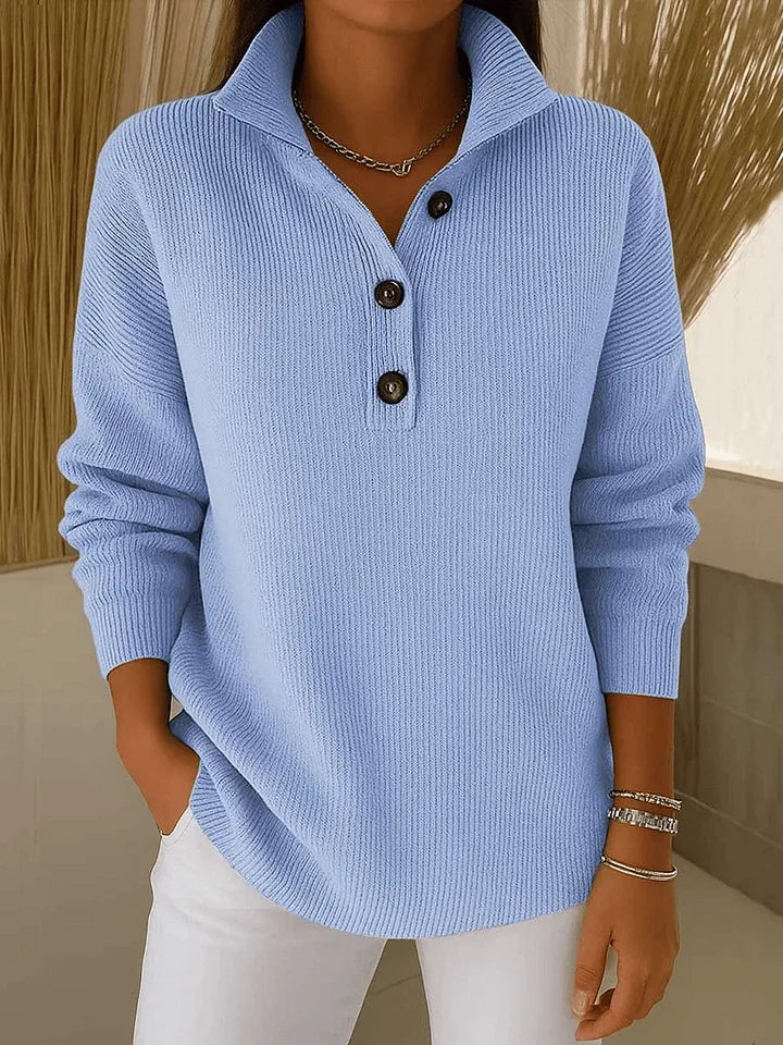 Florence™ | Maglione polo con scollo a V — 1