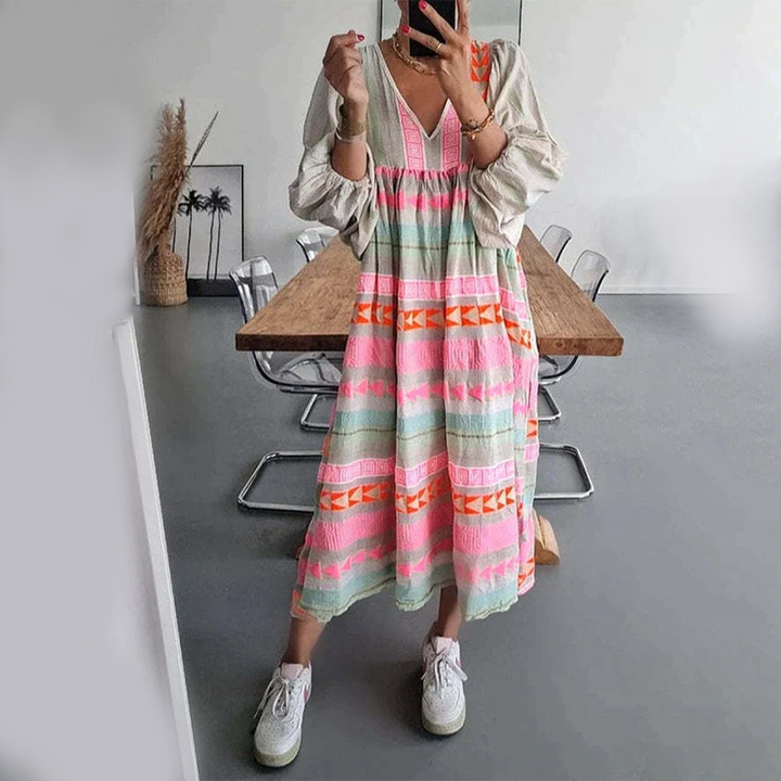 Jessenia | Abito boho confortevole