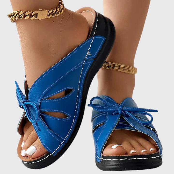 Darcy | Sandali slip-on chic con fiocco