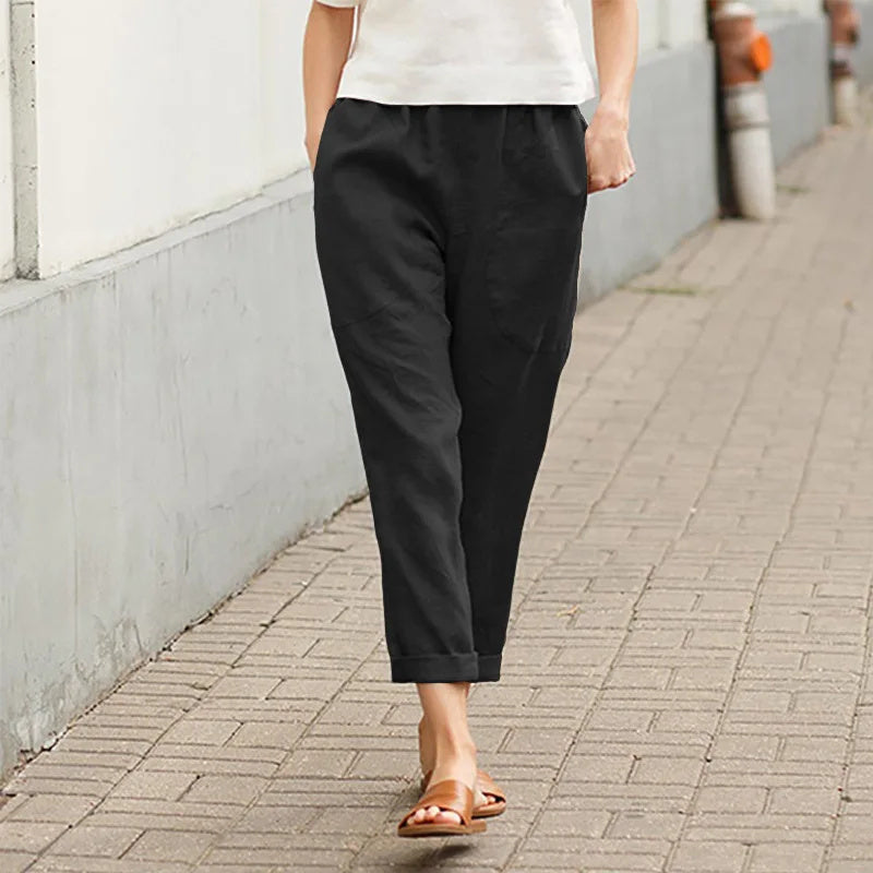 Kriza | Pantaloni ampi con tasche