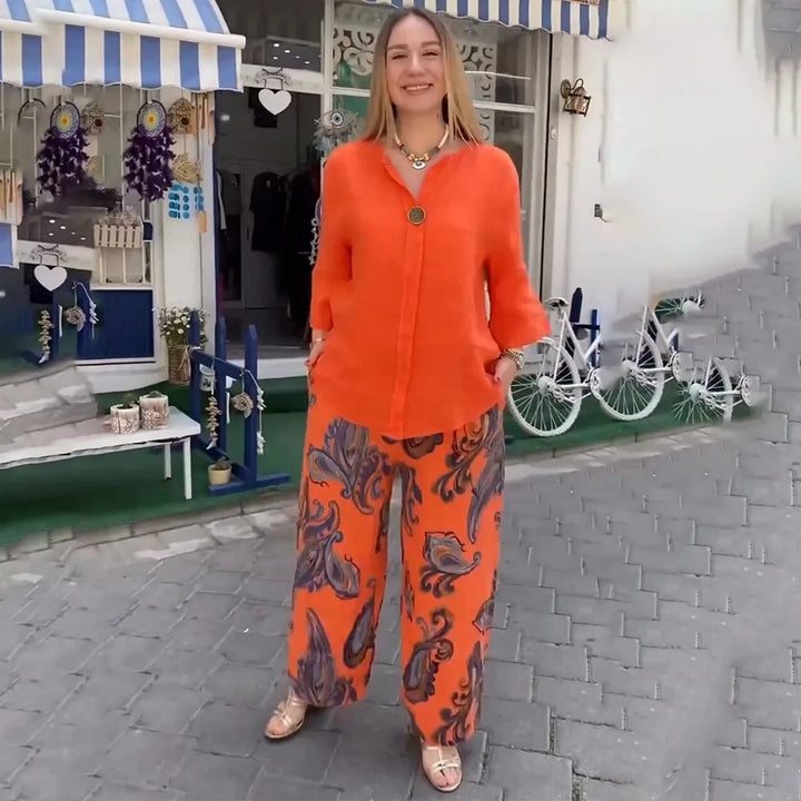 Flavia | Completo elegante in stile boho