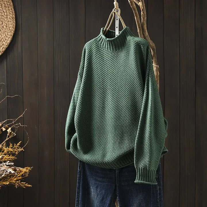 Amara | Maglione lavorato a collo alto — 4