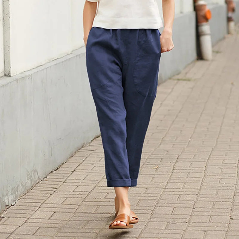 Kriza | Pantaloni ampi con tasche