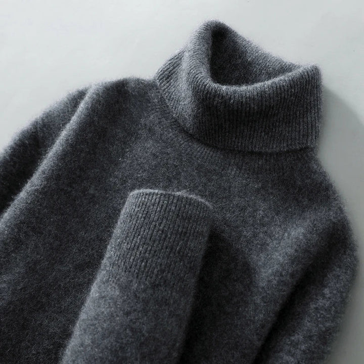 Olivia | Maglione dolcevita in lana merino — 8