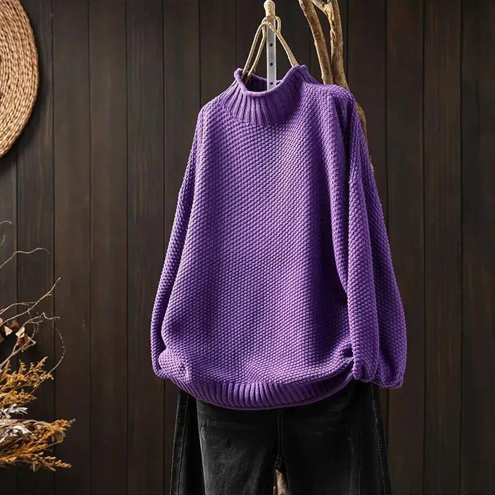 Amara | Maglione lavorato a collo alto — 1