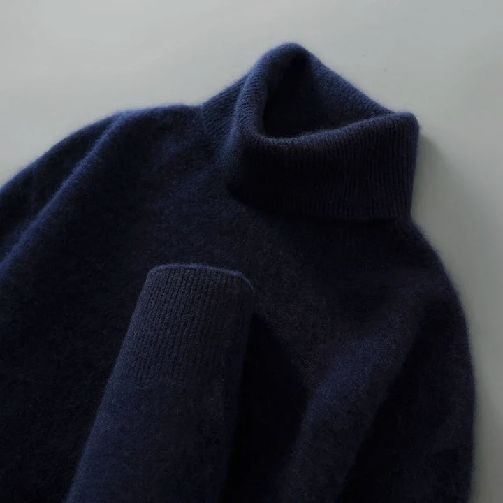 Olivia | Maglione dolcevita in lana merino — 3