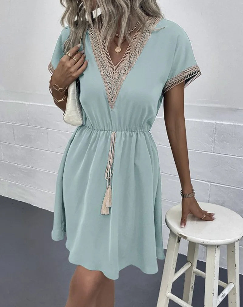Sabrina | Abito elegante in stile boho