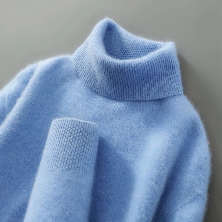 Olivia | Maglione dolcevita in lana merino — 2