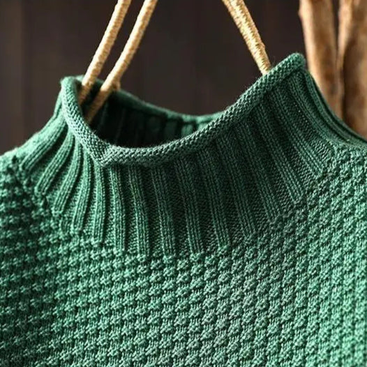 Amara | Maglione lavorato a collo alto — 7