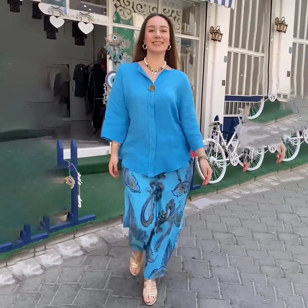 Flavia | Completo elegante in stile boho