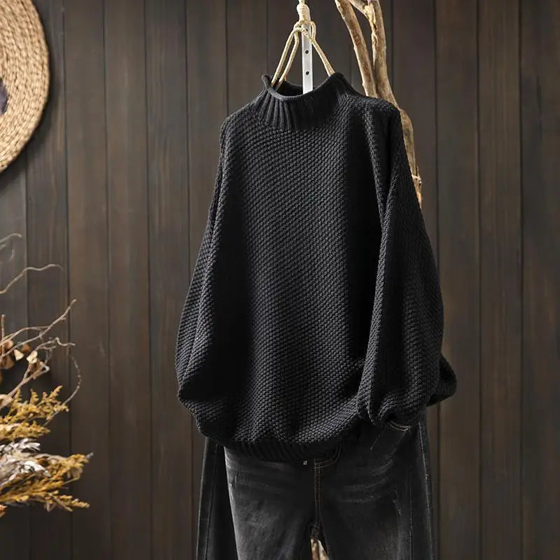 Amara | Maglione lavorato a collo alto — 3