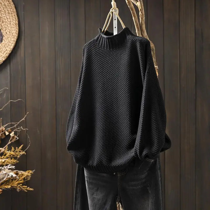 Amara | Maglione lavorato a collo alto — 3