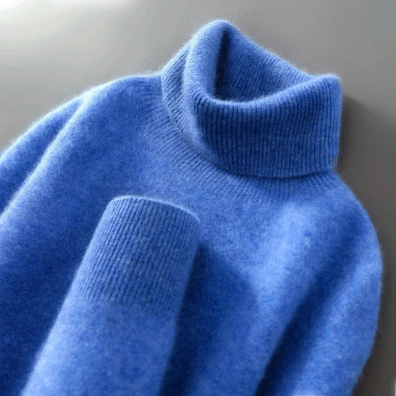 Olivia | Maglione dolcevita in lana merino — 7