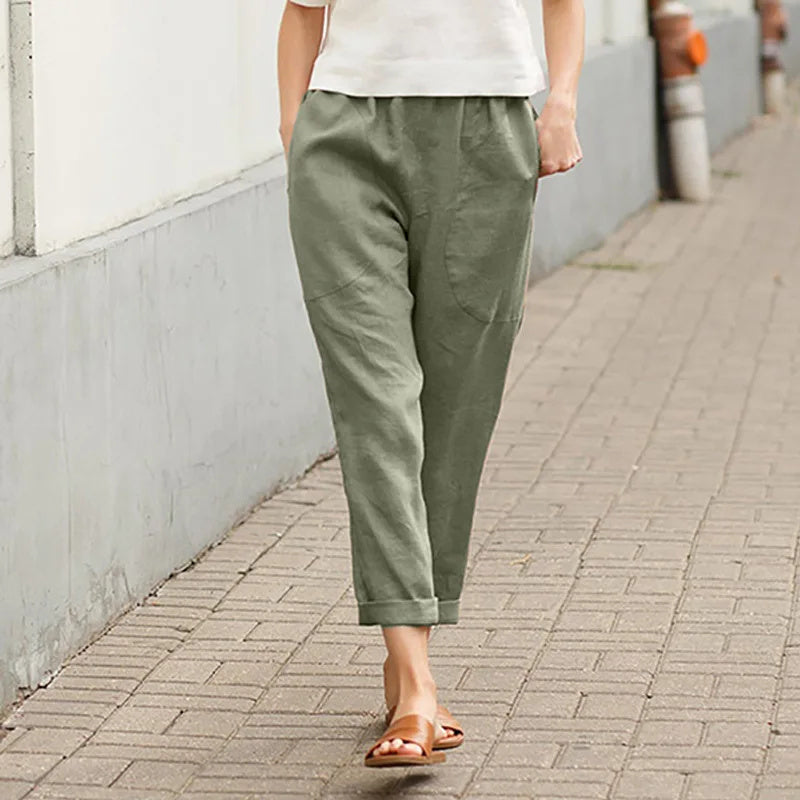 Kriza | Pantaloni ampi con tasche