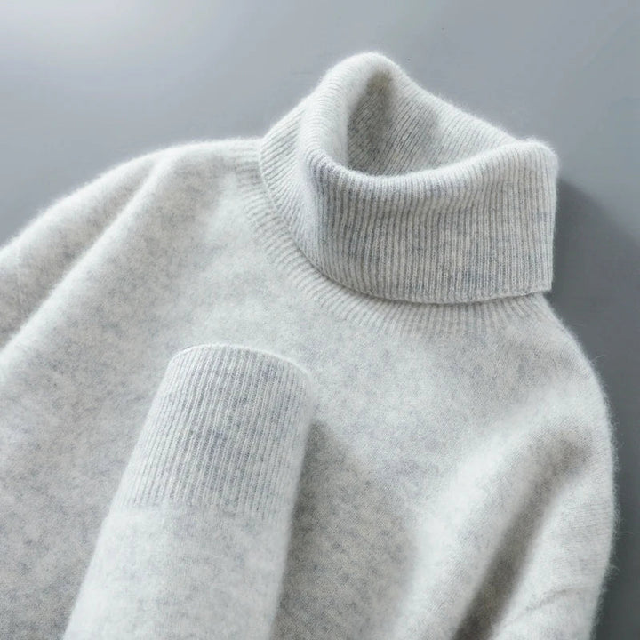 Olivia | Maglione dolcevita in lana merino — 4