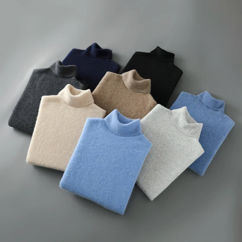 Olivia | Maglione dolcevita in lana merino — 9