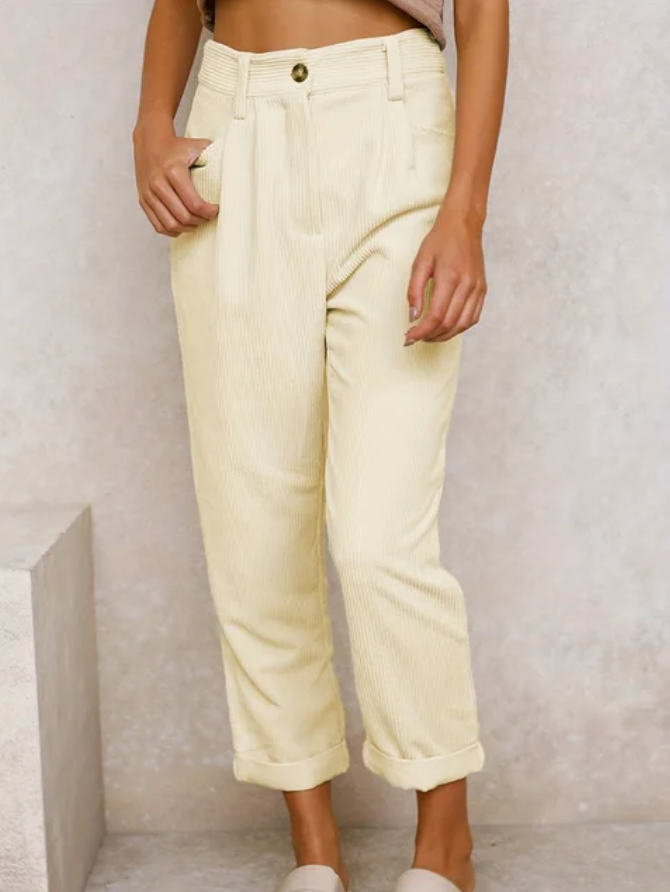 Cassidy | Pantaloni senza tempo dalla linea rilassata