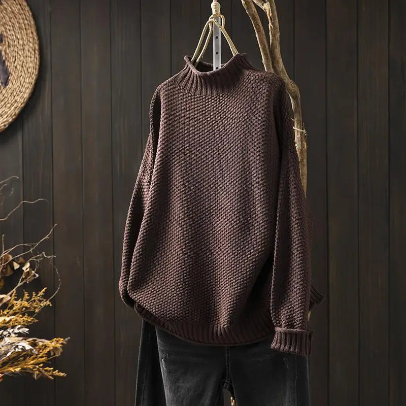 Amara | Maglione lavorato a collo alto — 6
