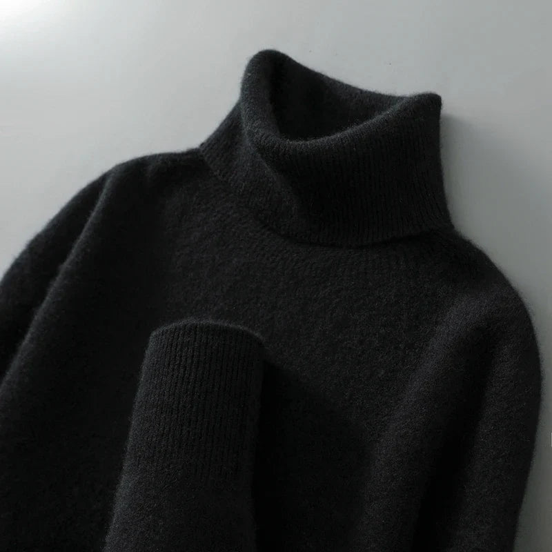 Olivia | Maglione dolcevita in lana merino — 5