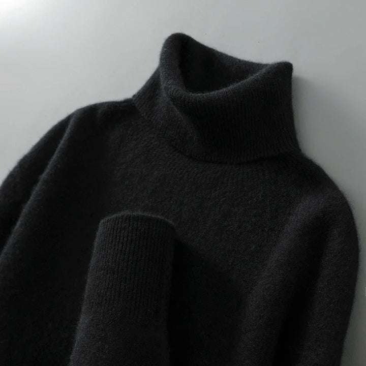 Olivia | Maglione dolcevita in lana merino — 5