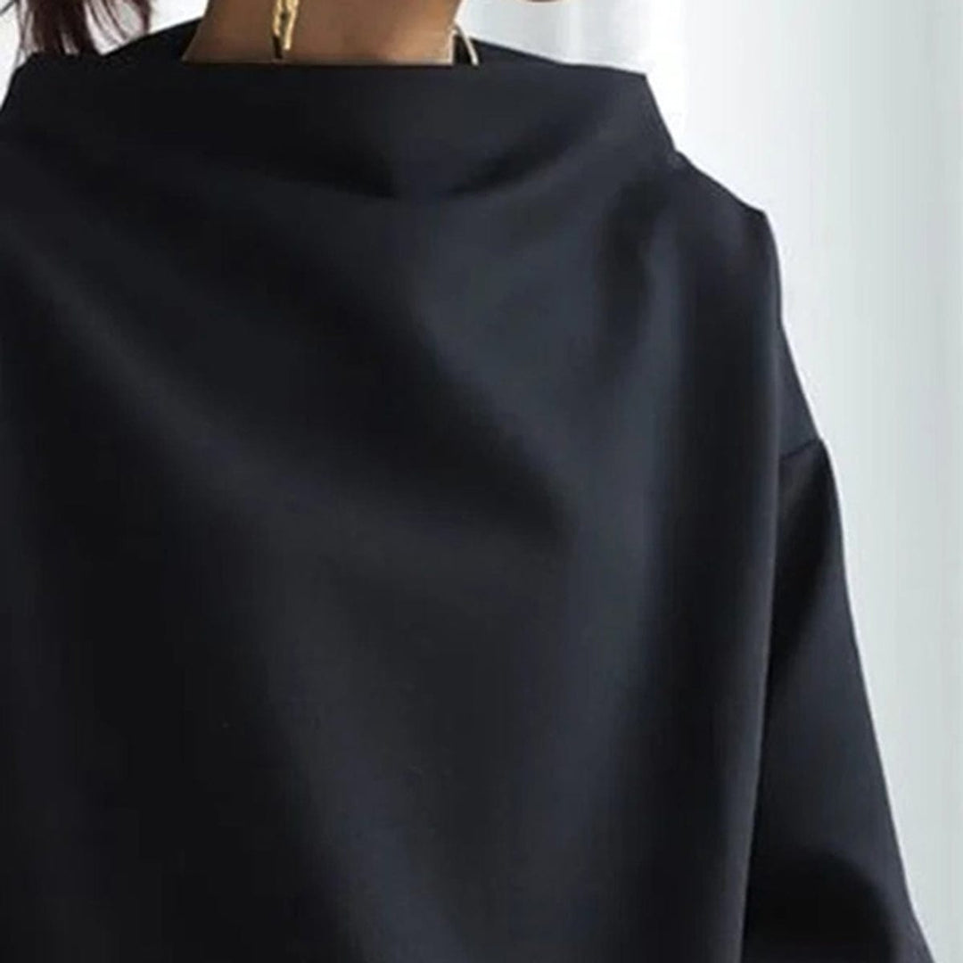 Lisa | Top a collo alto dalla linea rilassata