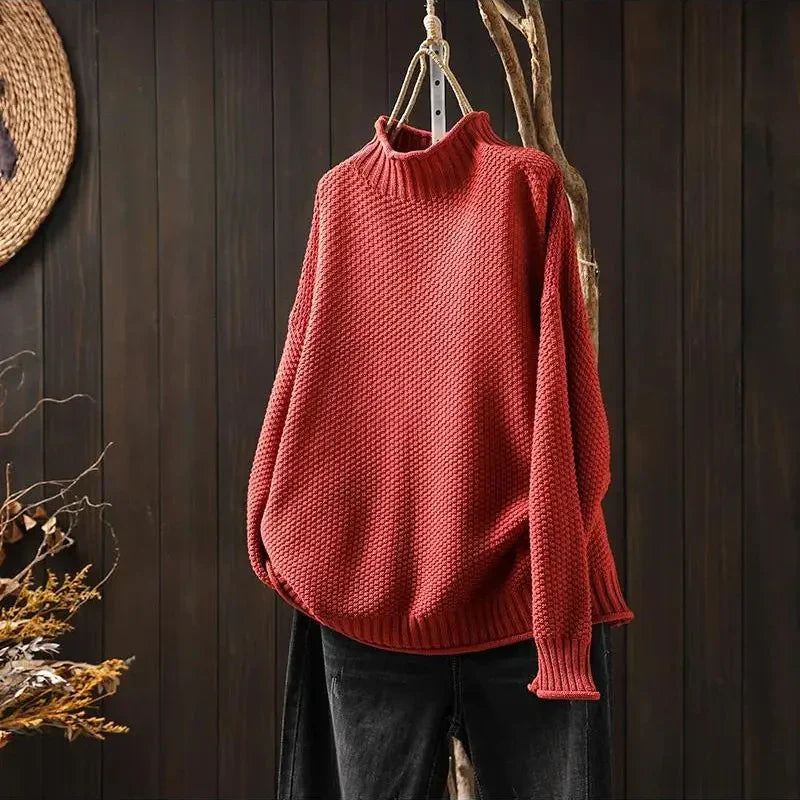 Amara | Maglione lavorato a collo alto — 5