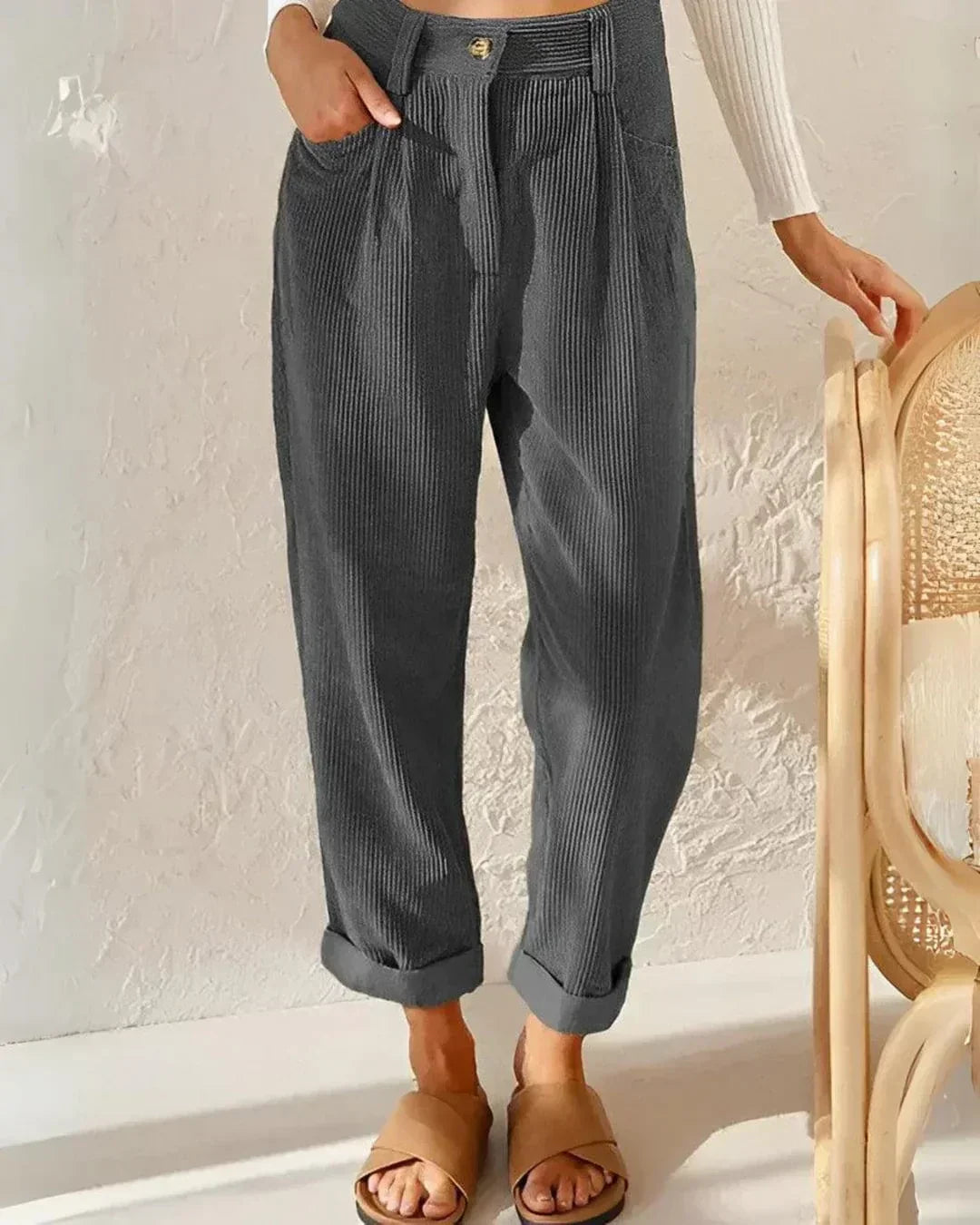 Cassidy | Pantaloni senza tempo dalla linea rilassata