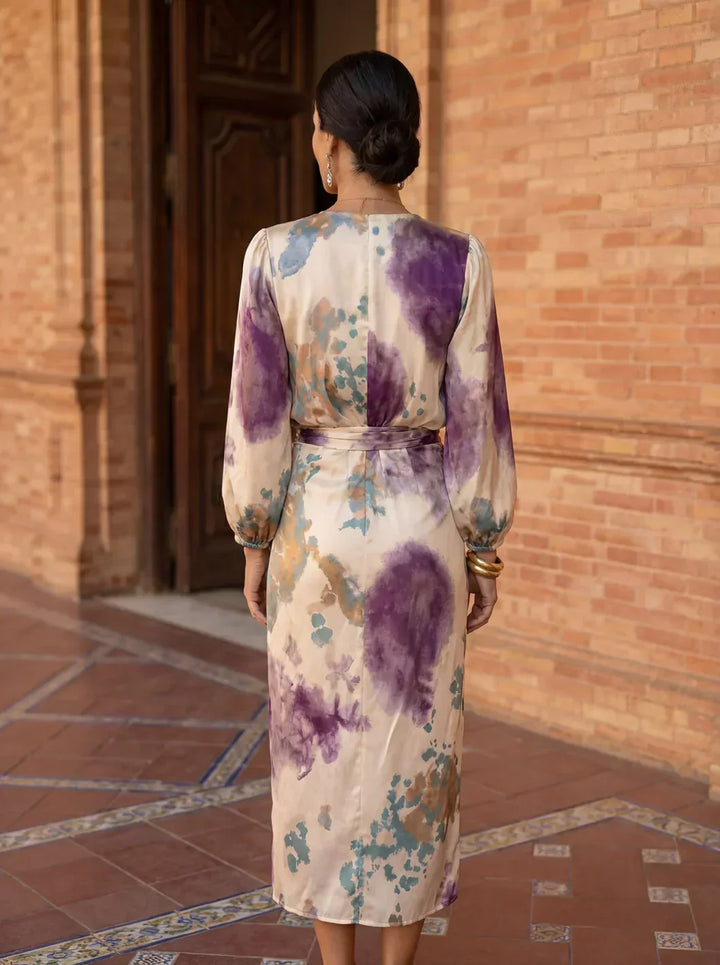 Valeria - Abito elegante con scollo a V