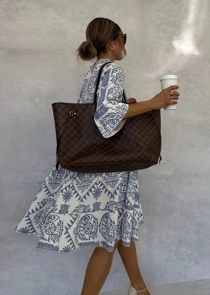 Fiorelia | Abito tunica boho dalla linea rilassata