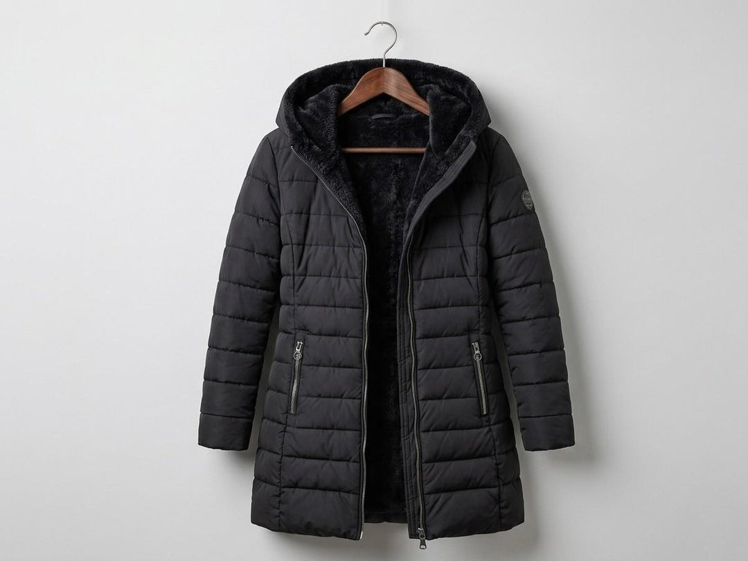 Olivia | Cappotto invernale trapuntato a trapezio — 6