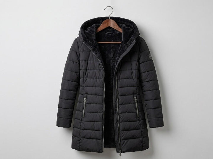Olivia | Cappotto invernale trapuntato a trapezio — 6