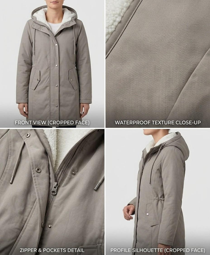 Amélie | Parka lungo impermeabile — 16