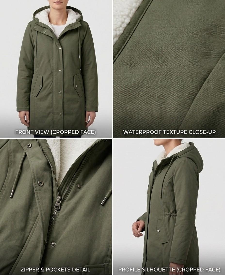 Amélie | Parka lungo impermeabile — 10
