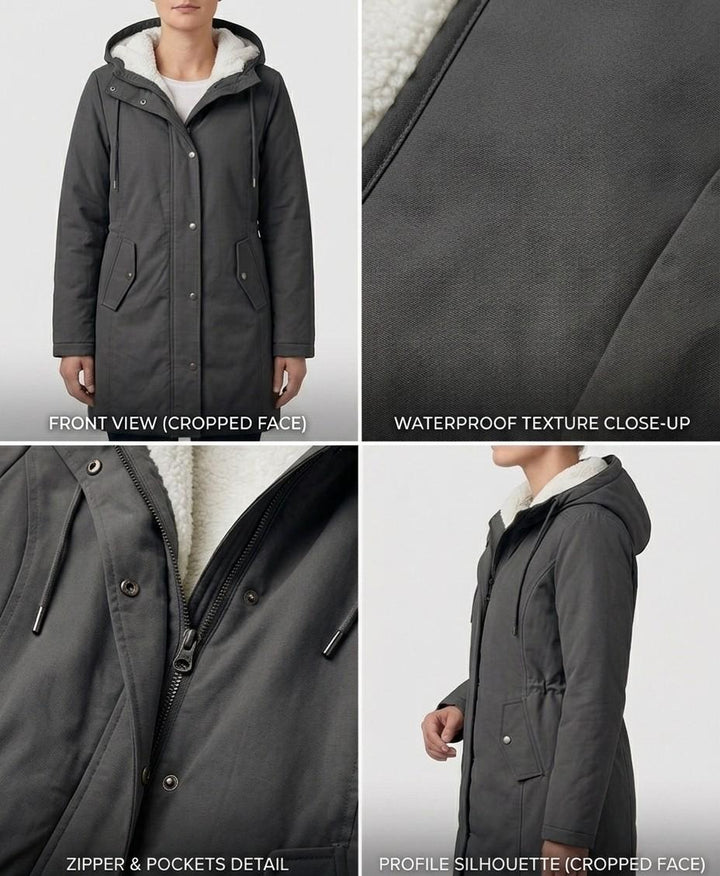 Amélie | Parka lungo impermeabile — 7