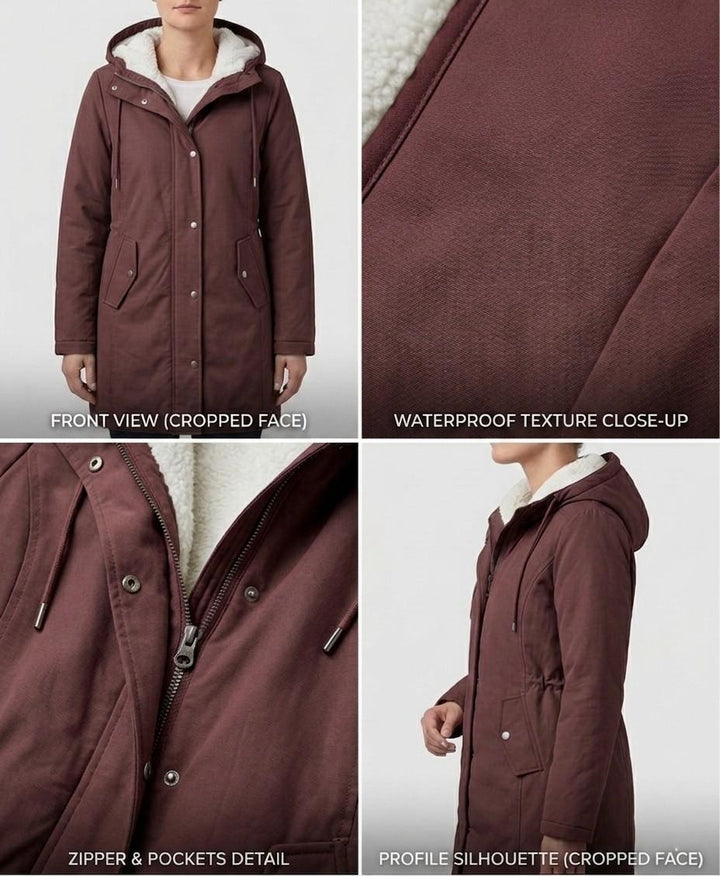 Amélie | Parka lungo impermeabile — 13