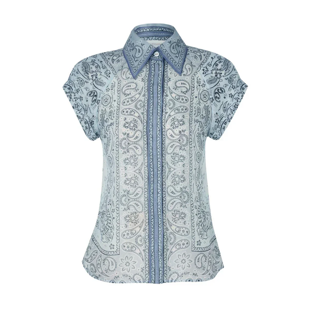 Adele | Completo boho stampato a due pezzi