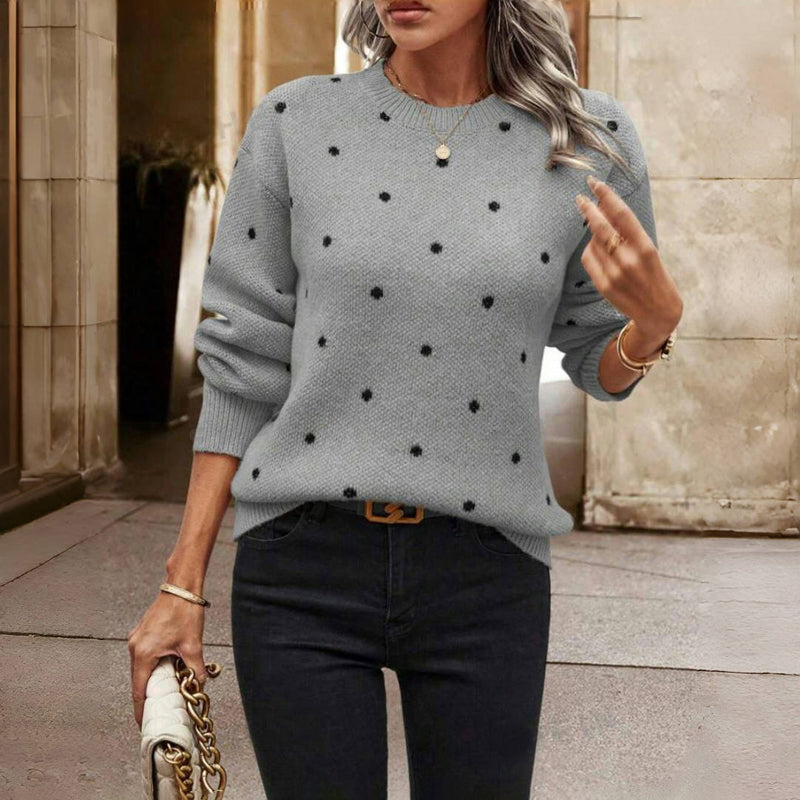 Esmee | Maglione classico punteggiato — 3