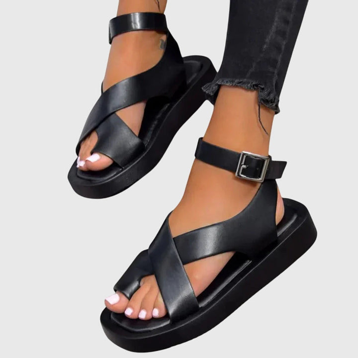 Bria | Sandali con platform alta