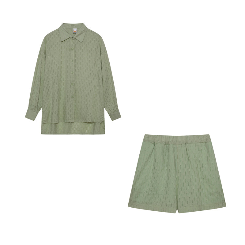 Elizabeth | Completo leggero con camicia e shorts