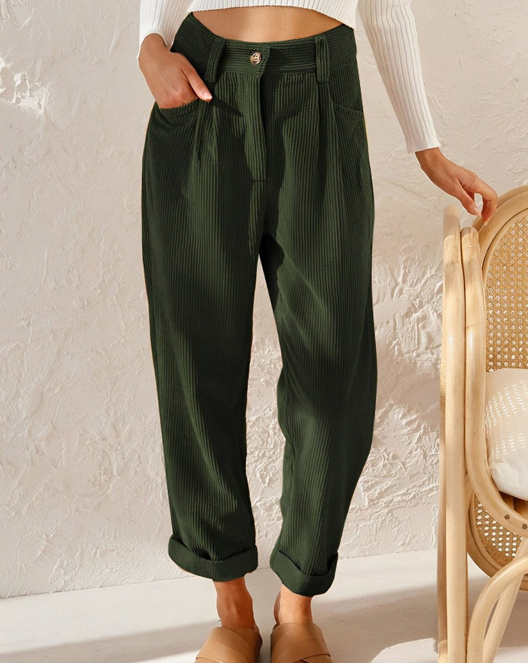 Cassidy | Pantaloni senza tempo dalla linea rilassata