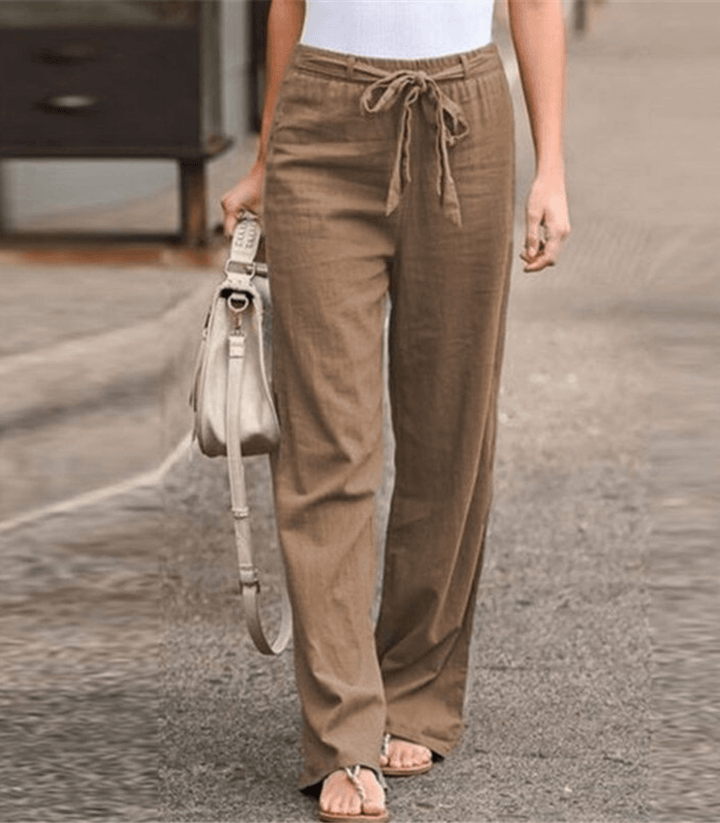Joleen | Pantaloni con coulisse e vita elasticizzata
