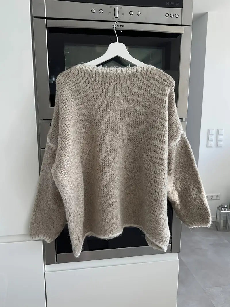 Usalda | Maglione lavorato a maglia accogliente — 12