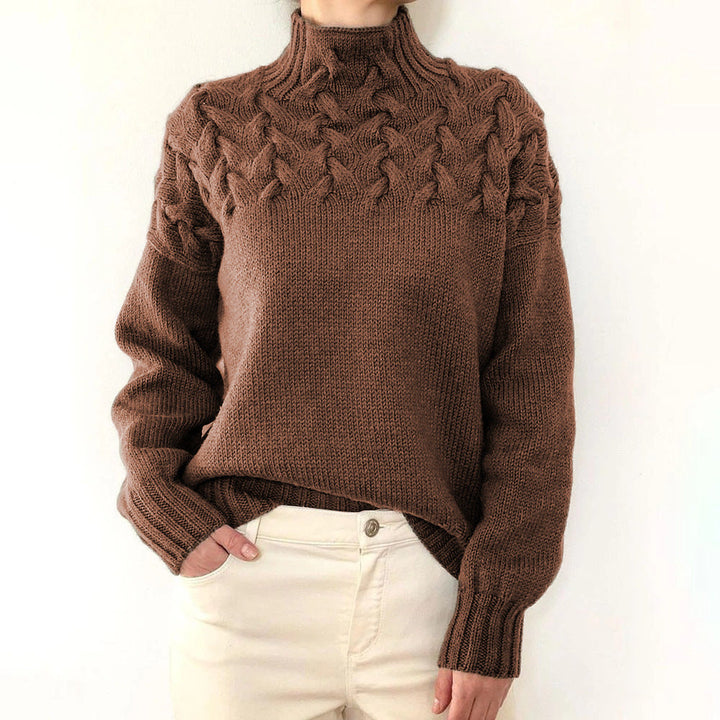 Elena | Caldo dolcevita lavorato a maglia — 7