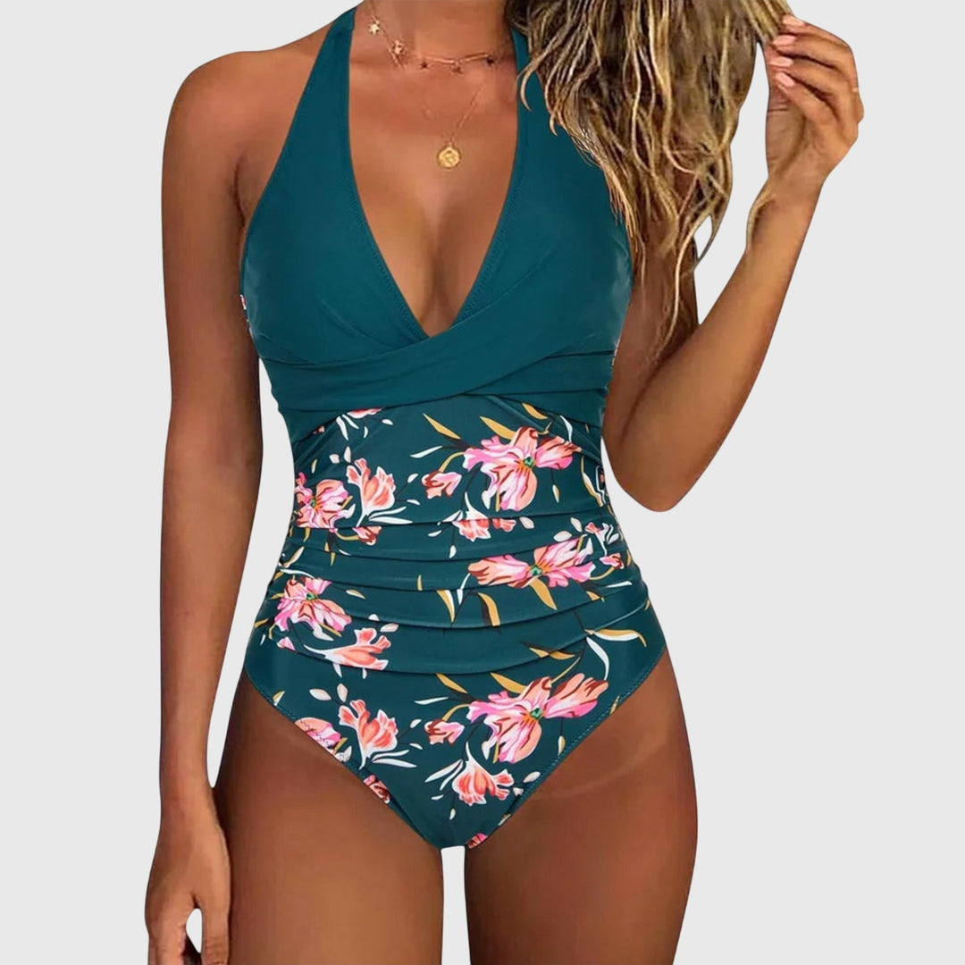 Florence | Costume elegante con scollo a V