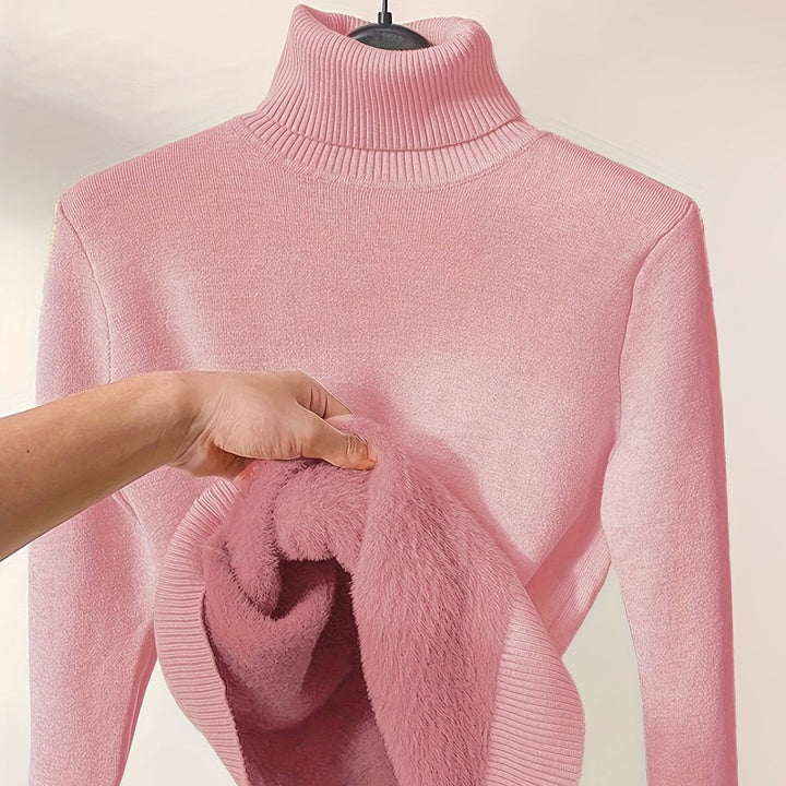 Zerra | Maglione pullover morbido con collo alto — 5