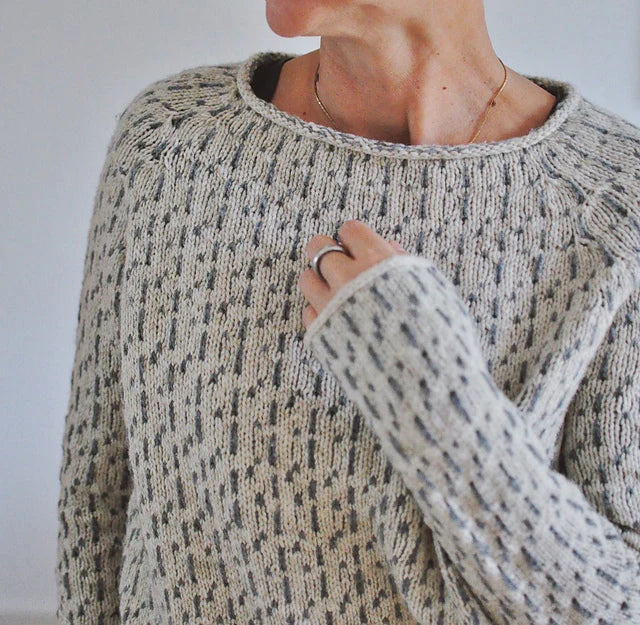 KRISTINE – ACCOGLIENTE MAGLIA IN MAGLIA STRUTTURATA — 3