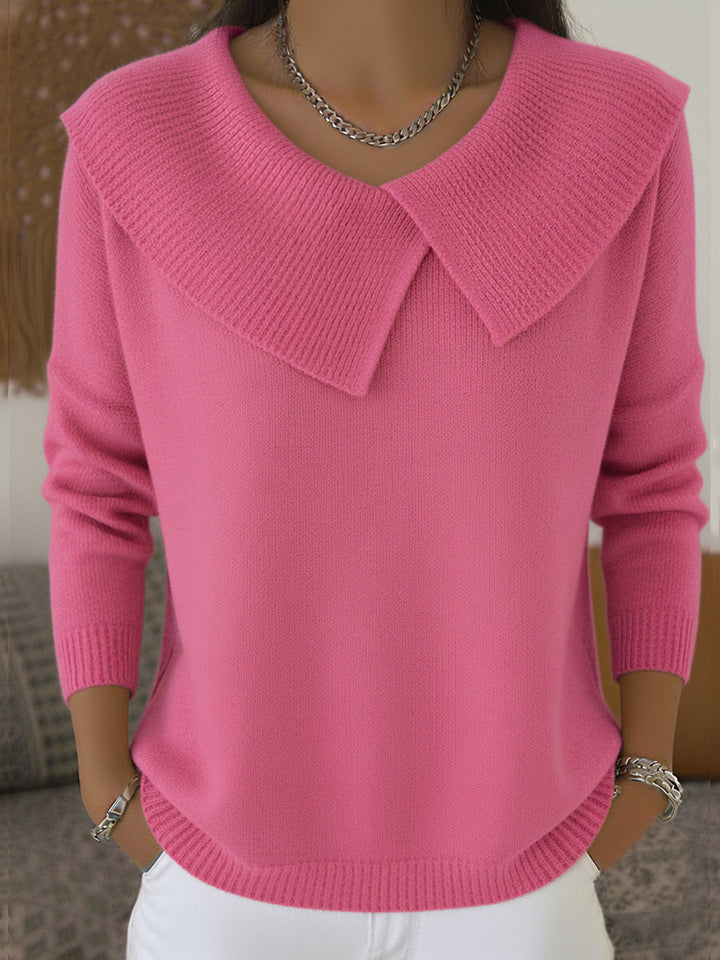 Cassidy | Maglione caldo con colletto morbido — 2