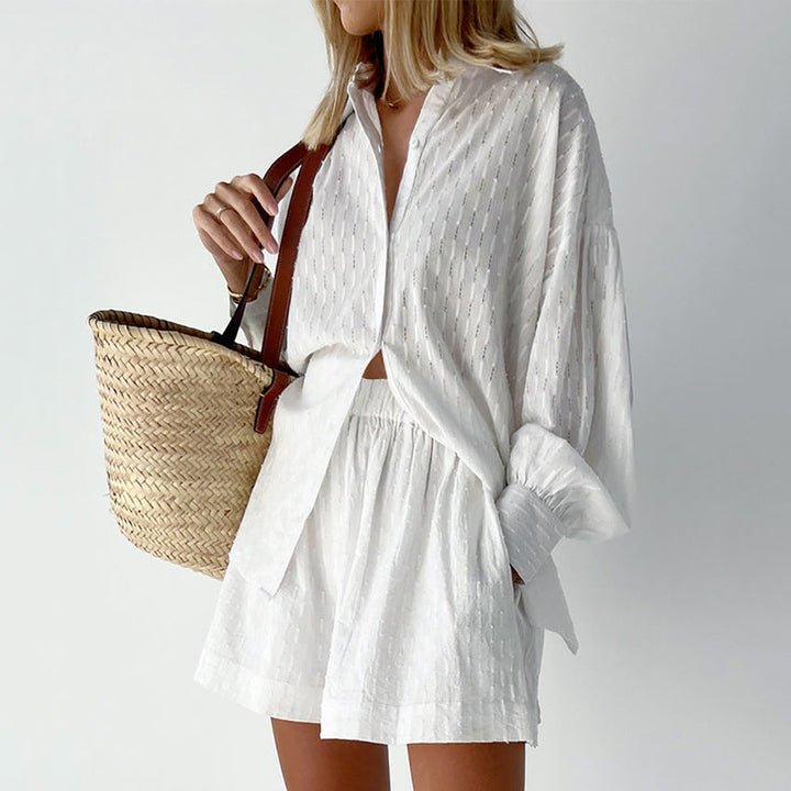 Elizabeth | Completo leggero con camicia e shorts