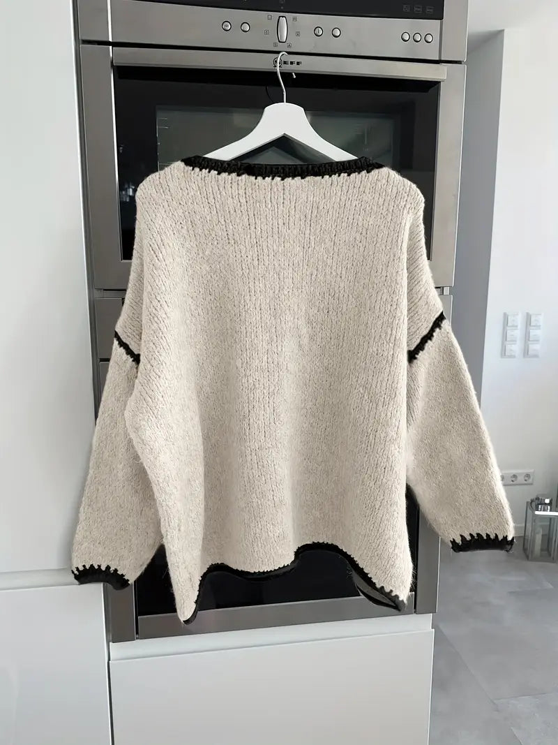 Usalda | Maglione lavorato a maglia accogliente — 10